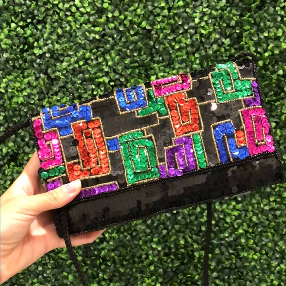 Beaded purse